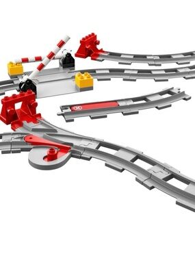 LEGO Duplo Train Tracks Building Set RETIRED #10882